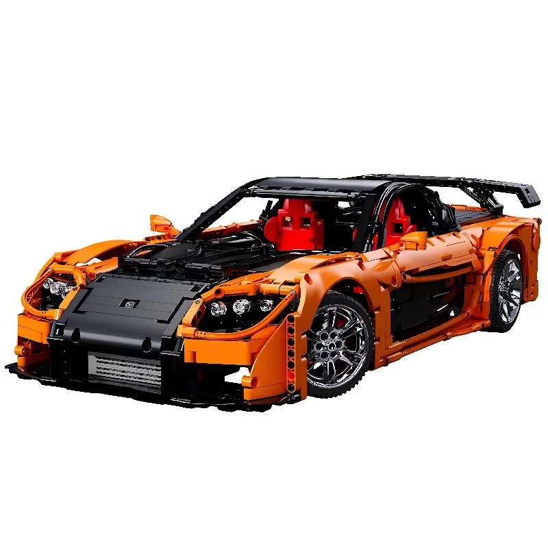 Realistic toy carsHAN'S SINGLE TURBO RX-7 | 3073PCS