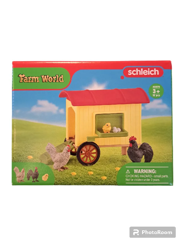 Interactive games Schleich Farm World - Mobile Chicken Coop