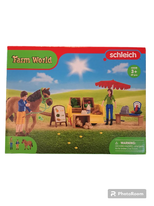 Social games Schleich Farm World - Sunny Day Mobile Farm Stand
