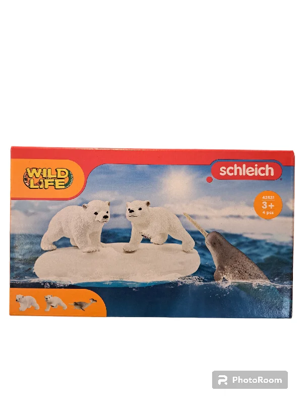 Logical puzzles Schleich Wildlife - Polar Playground