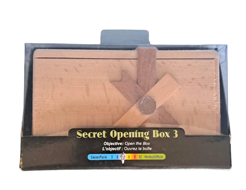 Multi-level puzzles Secret Opening Box