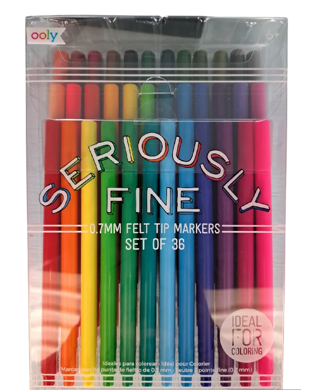 Engaging puzzlesSeriously Fine Felt Tip Markers
