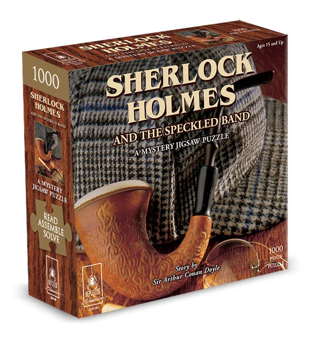 Strategic puzzles Sherlock Holmes and the Speckled Band 1000 piece puzzle