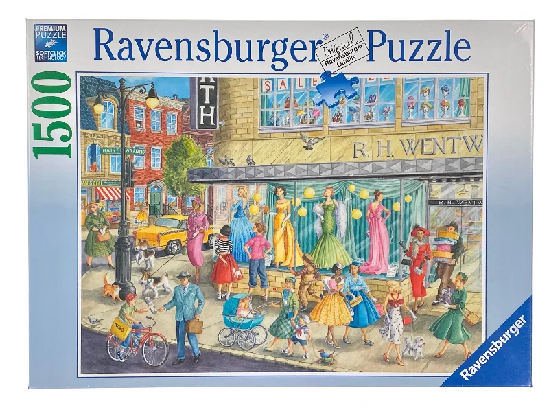 Strategic puzzles Sidewalk Fashion 1500 Piece Puzzle
