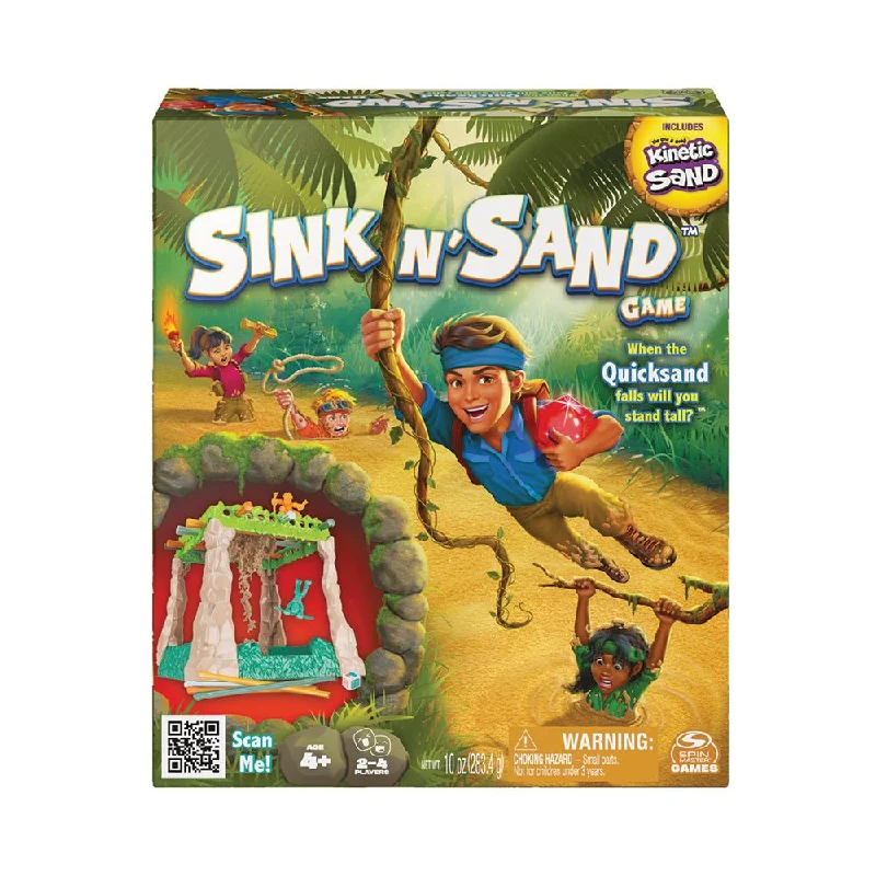 Time-consuming puzzles Sink N’ Sand Kinetic Sand Boardgame