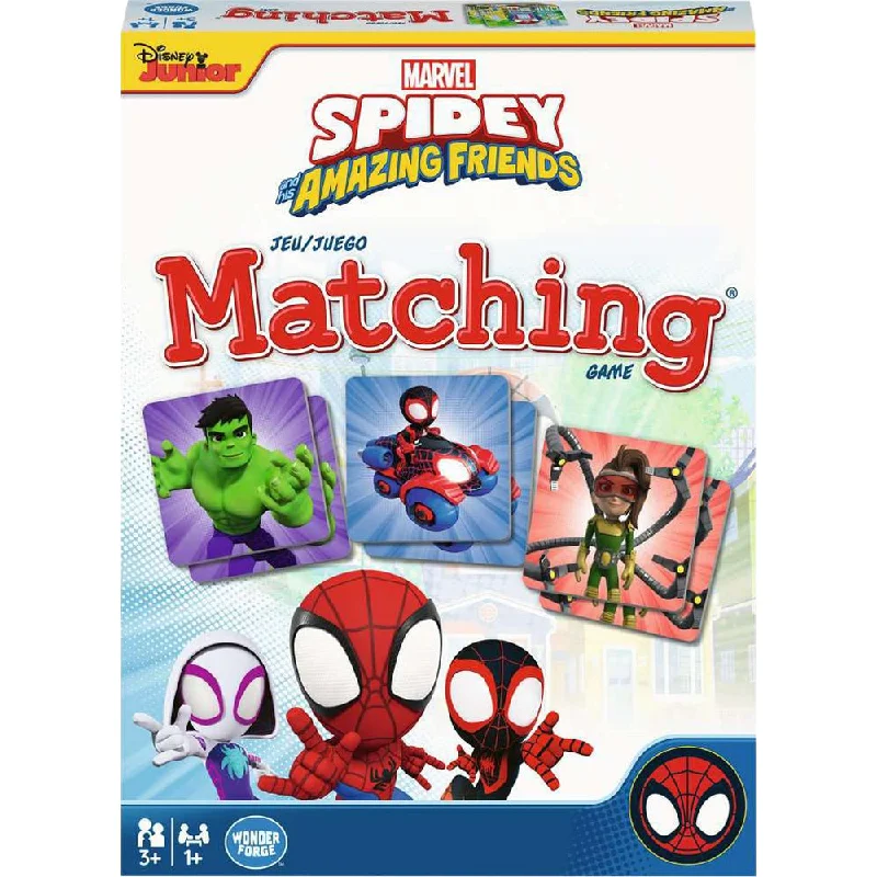 Competitive games Spidey&Amazing Friends Matching Game - Trilingual