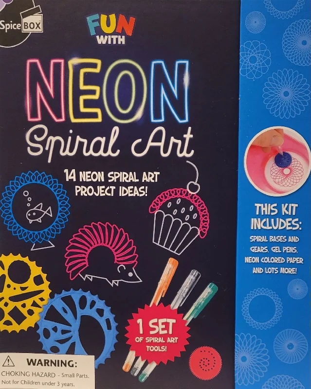 Fast-paced games Spiral Art - Neon