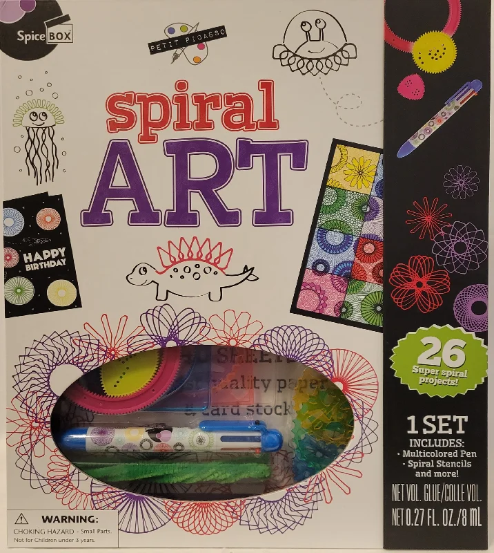 Multi-level puzzles Spiral Art - Set