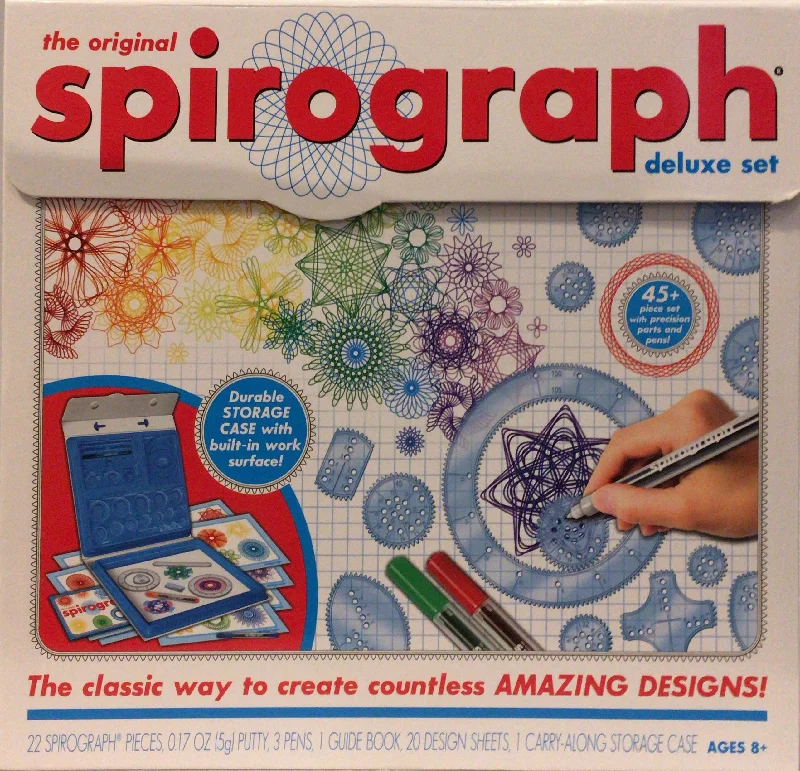 Engaging puzzlesSpirograph Deluxe Set