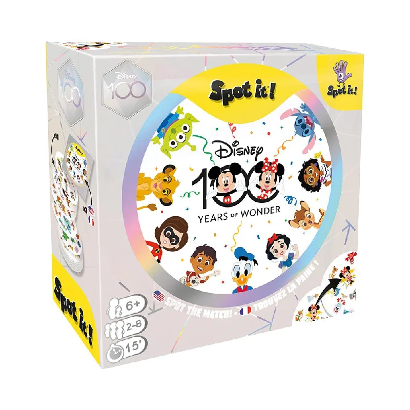 Entertaining games Spot it! Disney 100