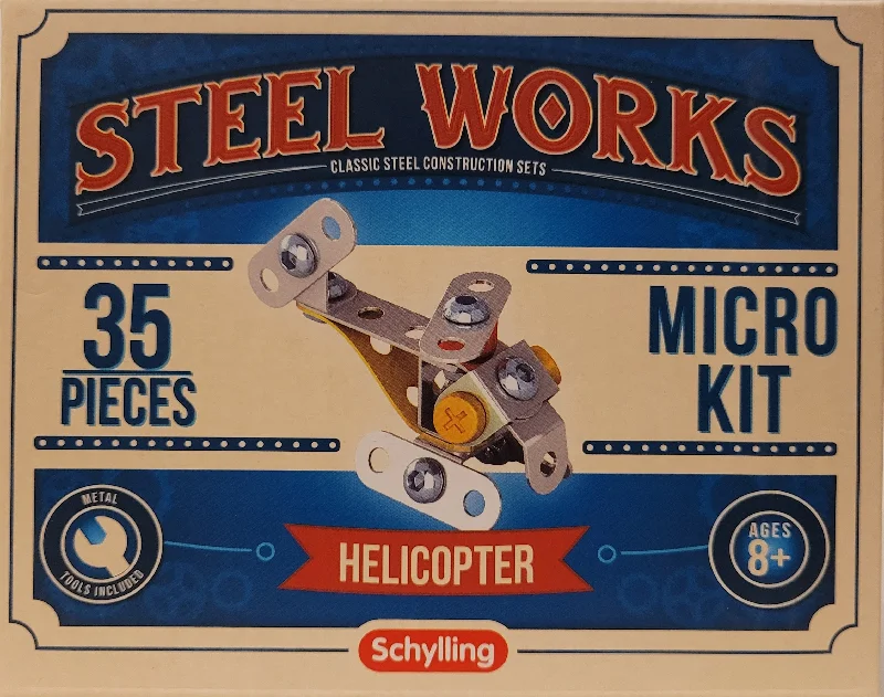 Competitive games Steel Works Micro kit 35pc Helcopter