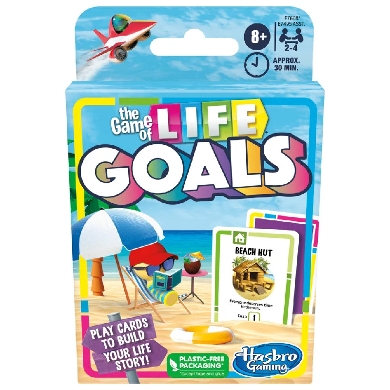Strategic puzzles The Game Of Life Goals Card Game