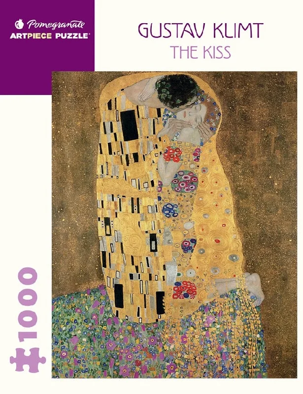 Intricate puzzles The Kiss - Gustav Klimt 1000 Piece Puzzle