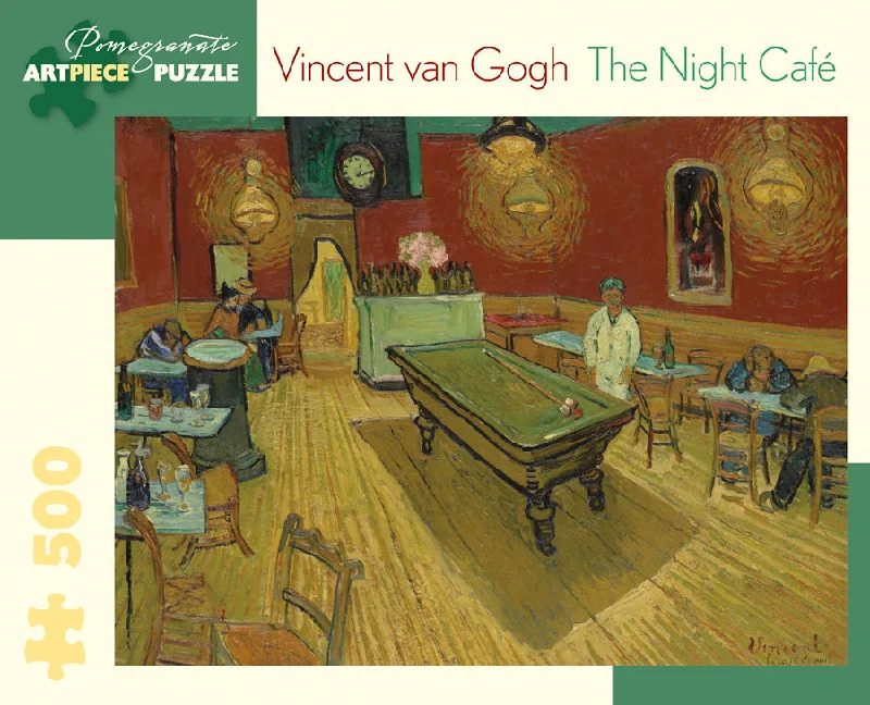 Exciting gamesThe Night Cafe - 500 Piece Vincent van Gogh Puzzle