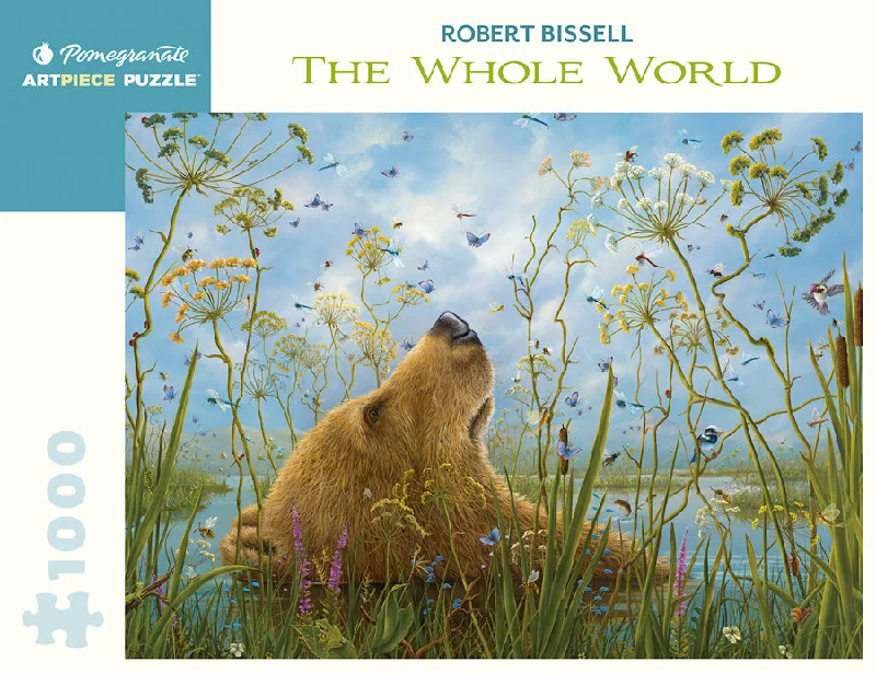 Interactive games The Whole World - Robert Bissell 1000 Piece Puzzle