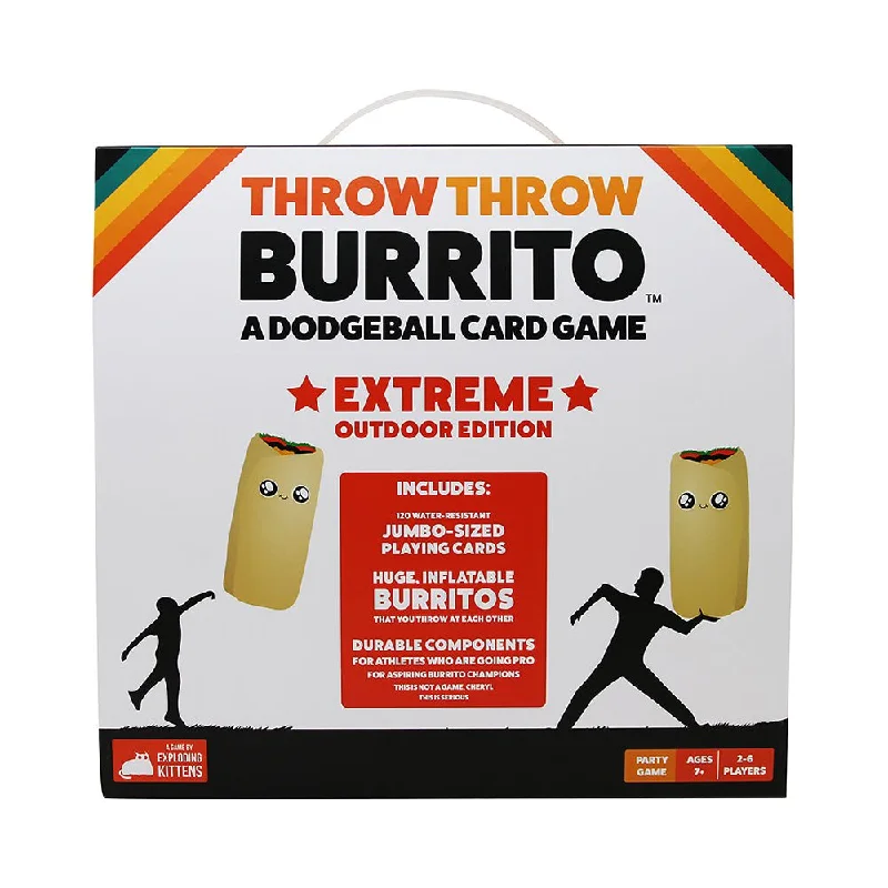Strategic puzzles Throw Throw Burrito Game Extreme Outdoor Edition