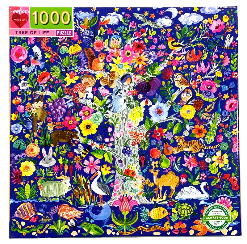 Challenging puzzles Tree Of Life 1000 Piece Puzzle