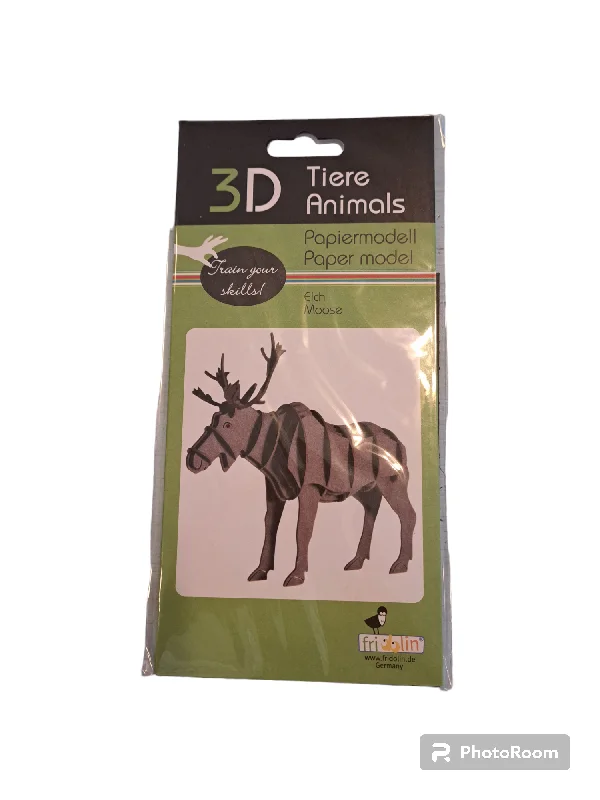 Fun games3D Paper Model - Moose