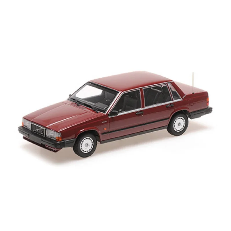 Realistic toy carsVOLVO 740 GL - 1986 – RED - 1:18 Scale Diecast Model Car