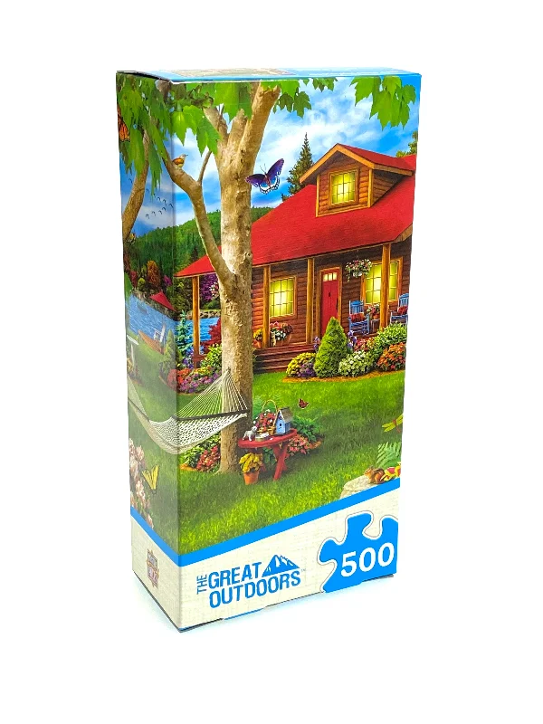 Multi-level puzzles Welcome to the Lake 500 Piece Puzzle
