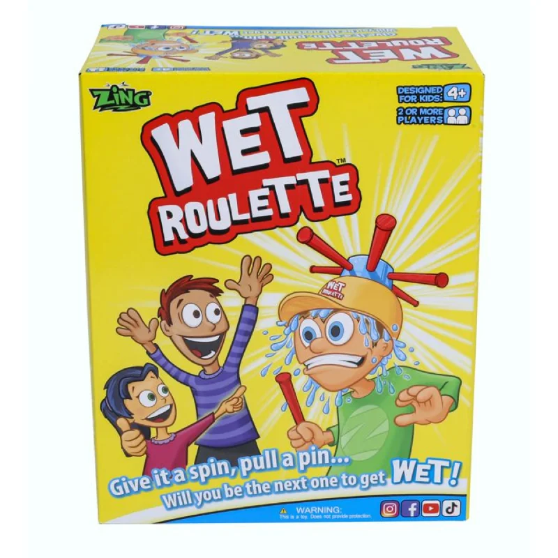 Interactive games Zing Wet Roulette Game