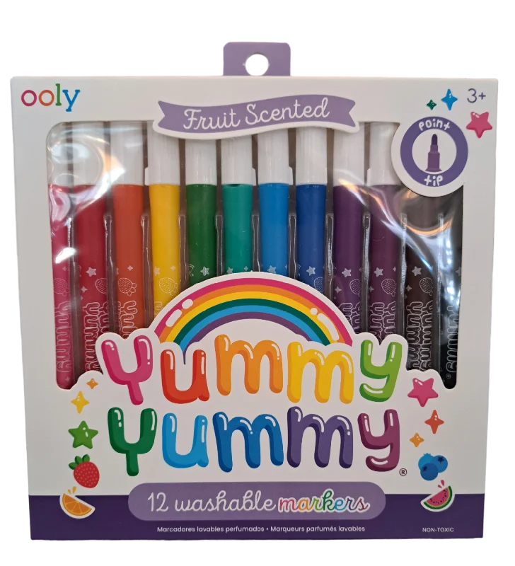 Logical puzzles Yummy Yummy Washable Markers